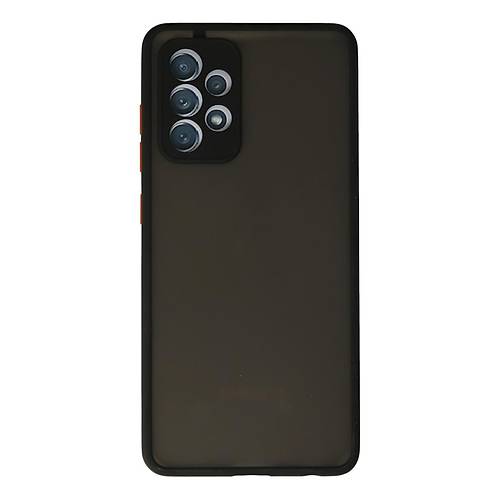 Galaxy A72 K�l�f Montreal Silikon Kapak - Siyah