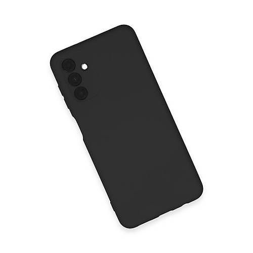 Galaxy A24 4G K�l�f Nano i�i Kadife Silikon - Siyah