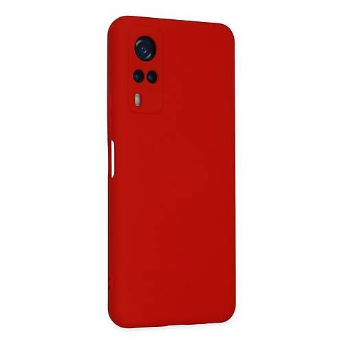 Y53S K�l�f Nano i�i Kadife Silikon - K�rm�z�