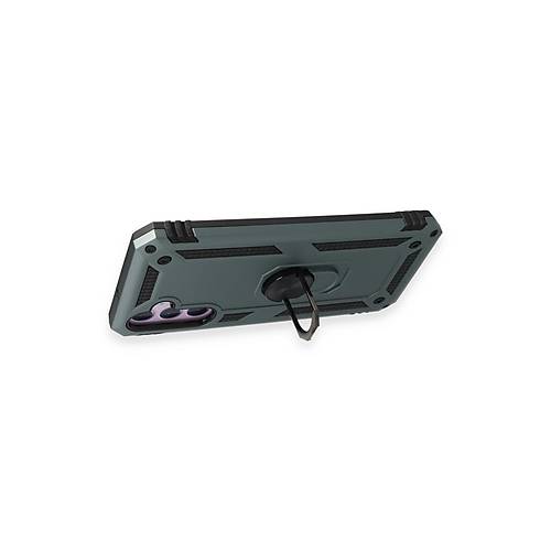 Galaxy A14 4G K�l�f Sofya Y�z�kl� Silikon Kapak - Ye�il