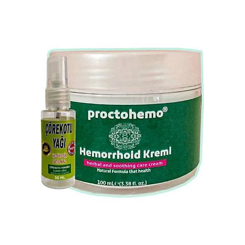 Proctohemo Ki�isel Kremi 100 ml + ��rek Otu Ya�� 30 ml
