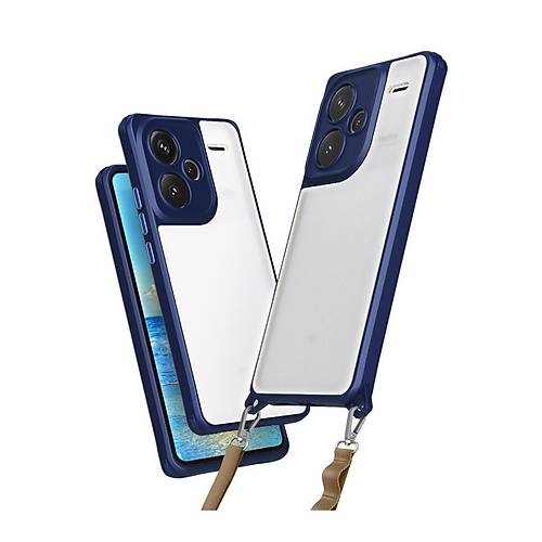 Redmi Note 13 Pro Plus K�l�f Penta Silikon K�l�f - Lacivert