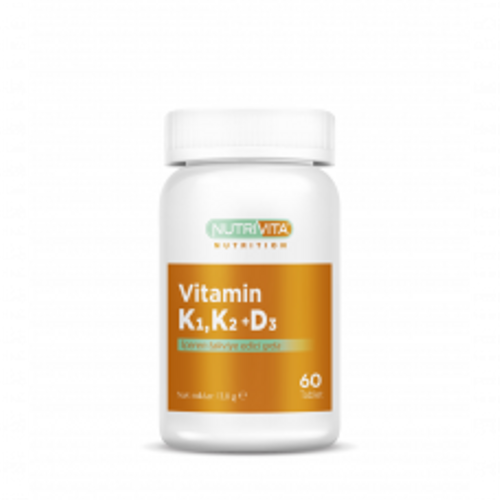 Vitamin K1, K2+D3 60 Tablet