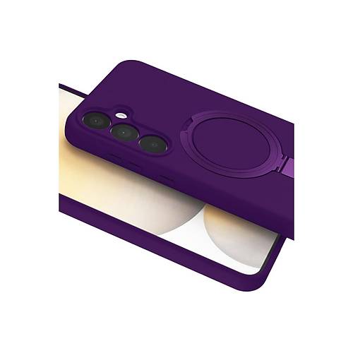 Galaxy A16 5G Regal Magsafe Standl� Kapak - Derin Mor
