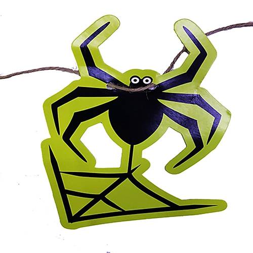 �r�mcek �ekilli Asmal� Halloween Flama Banner Afi� 2 Metre