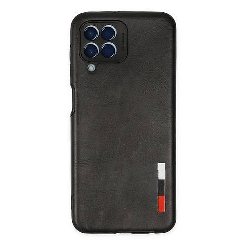 Galaxy M33 K�l�f Loop Deri Silikon - Siyah