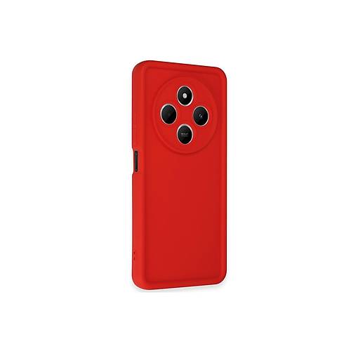 Redmi 14C K�l�f Viera Silikon - K�rm�z�