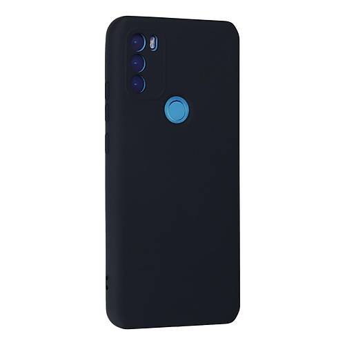 GM 21 Plus K�l�f Nano i�i Kadife Silikon - Lacivert