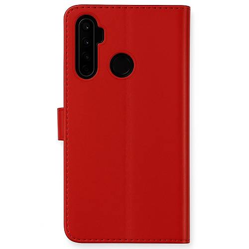Realme 6i K�l�f Trend S Plus Kapakl� K�l�f - K�rm�z�