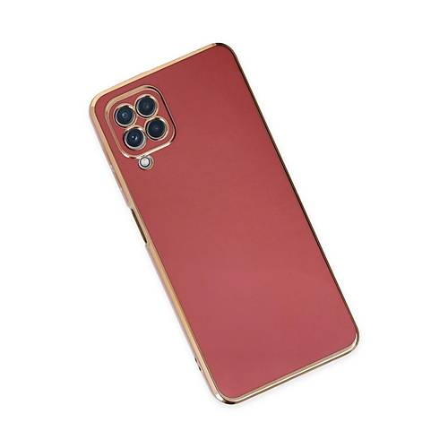 Galaxy A22 K�l�f Volet Silikon - K�rm�z�