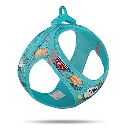 Vest Harness Clasp Air-Mesh Le25 K�pek G���s Tasmas� Turkuaz XSmall 33,9x38,2 Cm