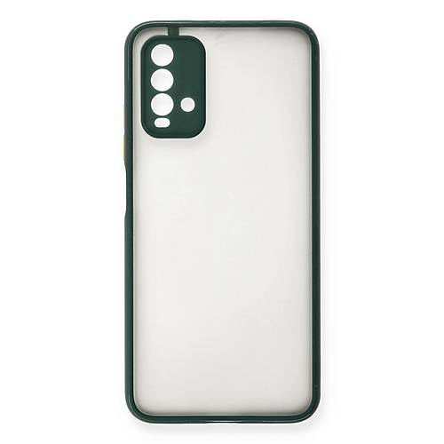 Redmi 9T K�l�f Montreal Silikon Kapak - Ye�il