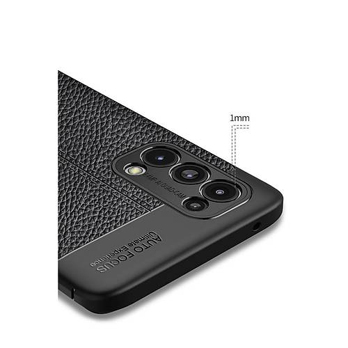 Reno 5 Pro K�l�f Auto Focus Kapak - K�rm�z�