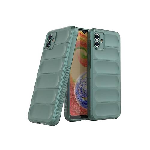 Galaxy A05 K�l�f Optimum Silikon - Koyu Ye�il