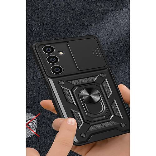 Galaxy A05 K�l�f Pars Lens Y�z�kl� Silikon - Ye�il