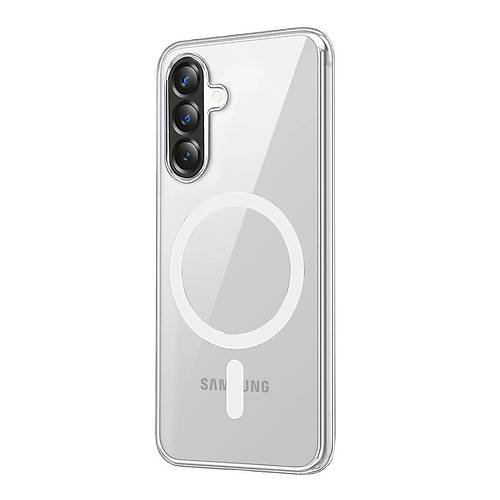 Galaxy A37 5G Combo Sert �effaf Magsafe Kapak - �effaf