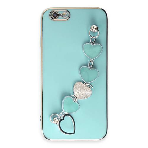iPhone 6 K�l�f Esila Silikon - Su Ye�ili