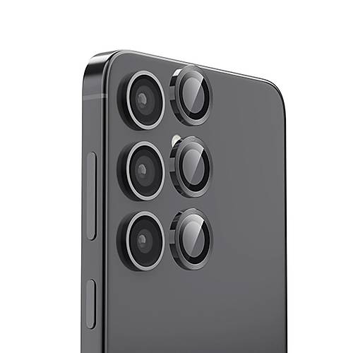 Galaxy S24 FE Raze Metal Kamera Lens - Siyah