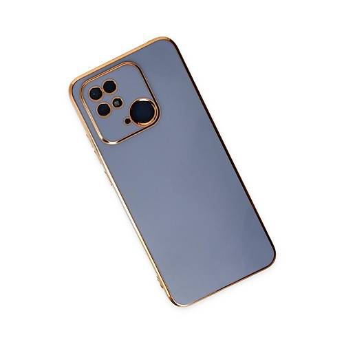 Redmi 10C K�l�f Volet Silikon - Mavi