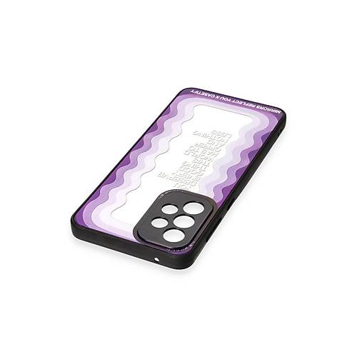 Galaxy A73 5G K�l�f Mirror Desenli Kapak - Mirror - 5