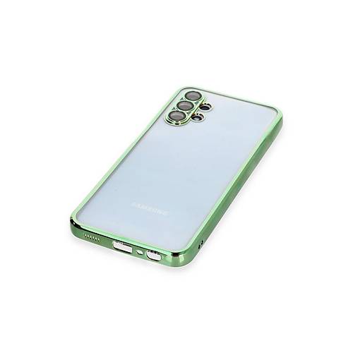 Galaxy A13 4G K�l�f Razer Lensli Silikon - Ye�il