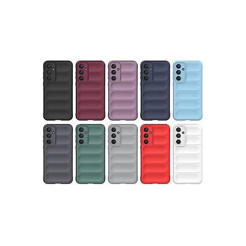 Galaxy M14 5G K�l�f Optimum Silikon - Koyu Ye�il