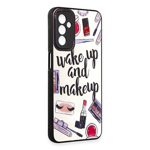 Galaxy M23 K�l�f Mirror Desenli Kapak - Mirror - 3