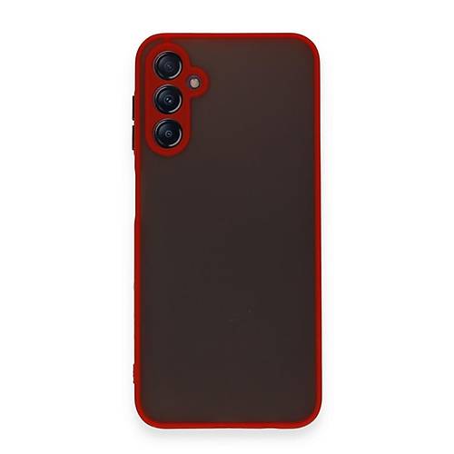 Galaxy A15 4G K�l�f Montreal Silikon Kapak - K�rm�z�