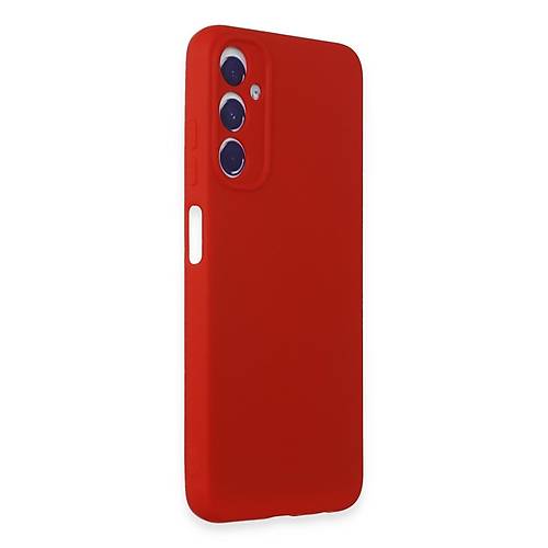 Galaxy A05S K�l�f First Silikon - K�rm�z�