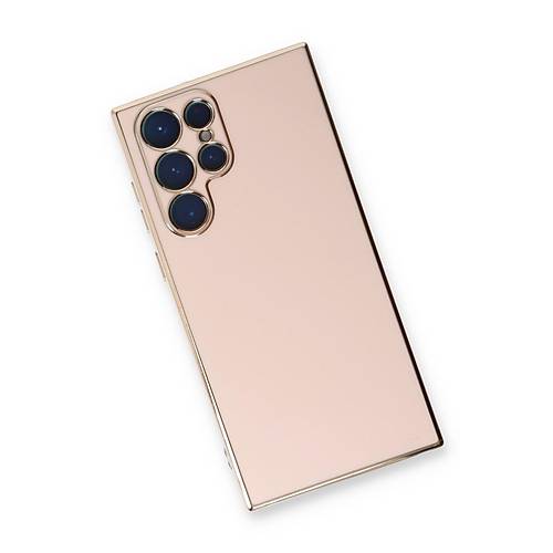 Galaxy S22 Ultra K�l�f Volet Silikon - Pembe