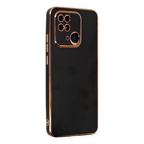 Redmi 10C K�l�f Volet Silikon - Siyah