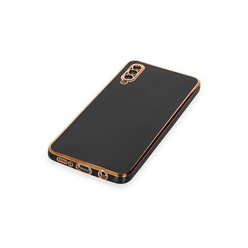 Galaxy A50 K�l�f Volet Silikon - Siyah