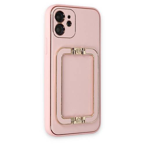 iPhone 12 K�l�f Coco Elit Kapak - Pembe