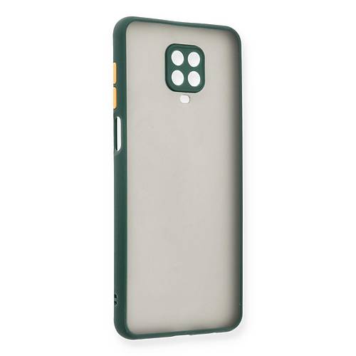 Redmi Note 9 Pro K�l�f Montreal Silikon Kapak - Ye�il