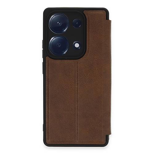 Redmi Note 13 Pro 4G K�l�f Flip Cover - Taba