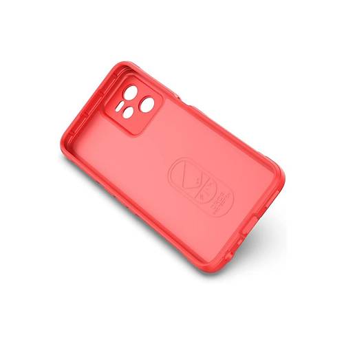 Realme C35 K�l�f Optimum Silikon - K�rm�z�