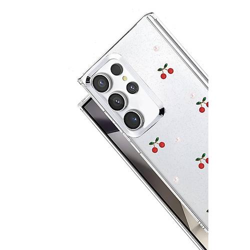 Galaxy S25 Ultra Fiyonk Desenli Kapak - Desen 9