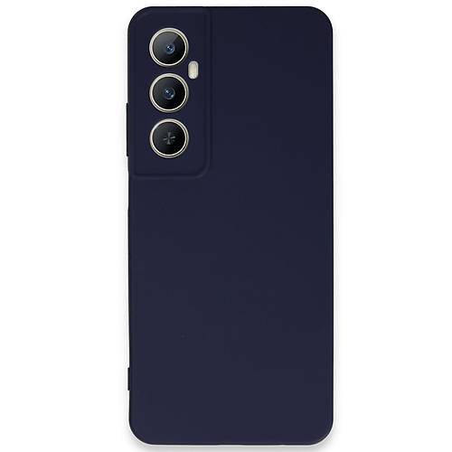 Realme C65 K�l�f First Silikon - Lacivert
