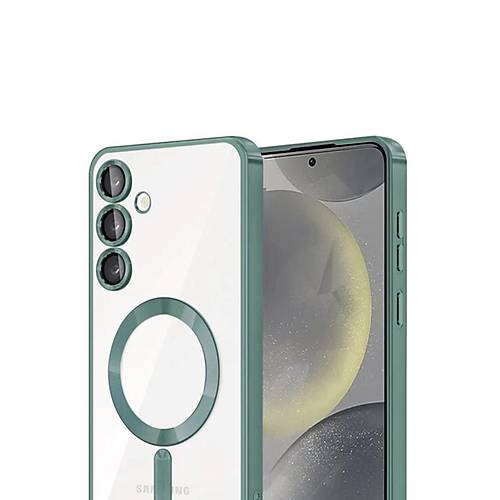 Galaxy A17 5G Kross Magneticsafe Kapak - Koyu Ye�il