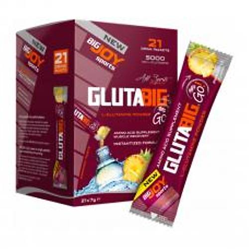 Gluta Big Go! 21 Drink Packets Ananas