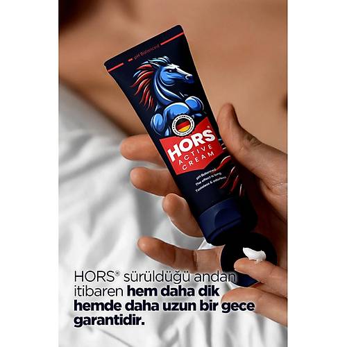 Hors Active Cream Gecikme Ve Sertle�me P.enis Kremi 50ml 2 Adet 1 Adet Jel