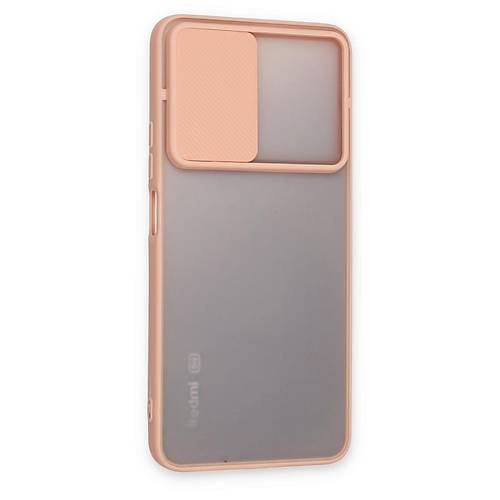 Redmi Note 11 Pro Plus 5G K�l�f Palm Buzlu Kamera S�rg�l� Silikon - Pembe
