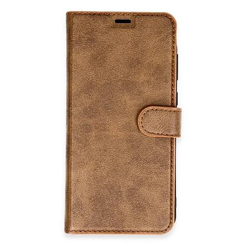Galaxy M15 K�l�f Trend S Plus Kapakl� K�l�f - Taba