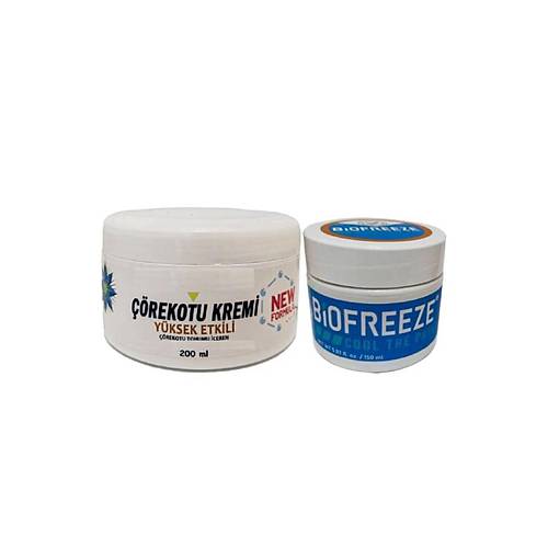 ��rek Otu Kremi 200 ml+Biofreeze Cool The Cream 150 ml