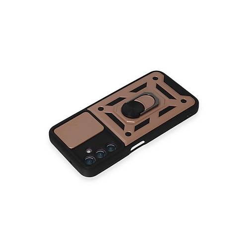 Galaxy A14 4G K�l�f Pars Lens Y�z�kl� Silikon - Rose Gold