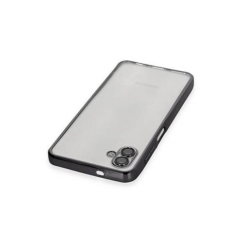 Galaxy A04 K�l�f Razer Lensli Silikon - Siyah