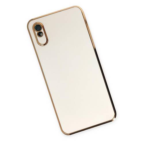 Redmi 9A K�l�f Volet Silikon - Beyaz
