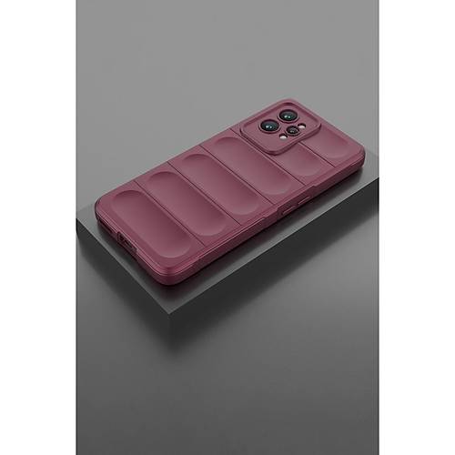 Realme GT2 Pro 5G K�l�f Optimum Silikon - Bordo