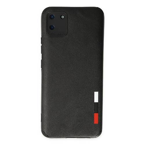 Realme C11 K�l�f Loop Deri Silikon - Siyah