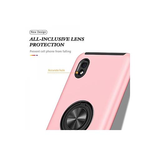 Galaxy A01 Core K�l�f Elit Y�z�kl� Kapak - Pembe